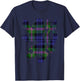 Clan Baird Tartan Scottish Family Name Scotland Pride T-Shirt - T-Shirt | Navy