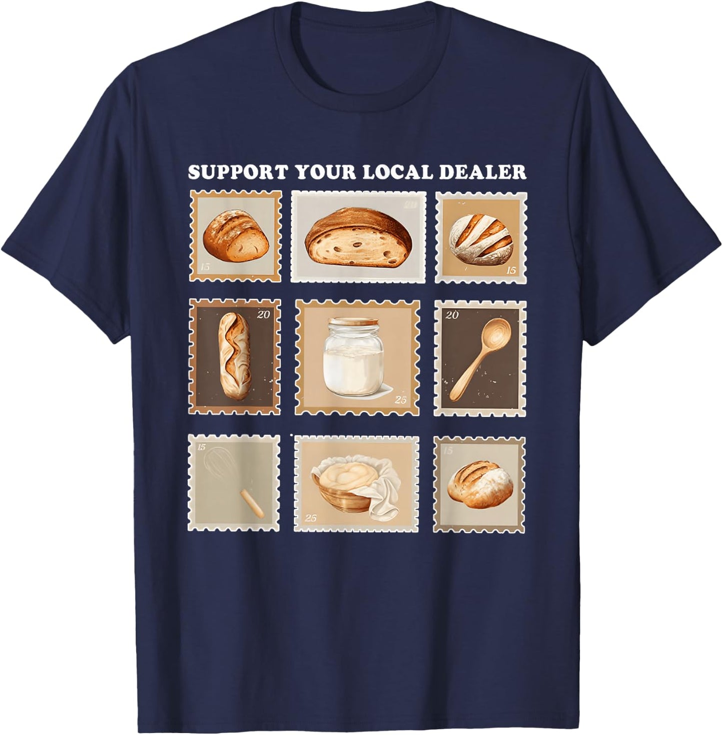 Baker Quote T-Shirt - T-Shirt | Navy