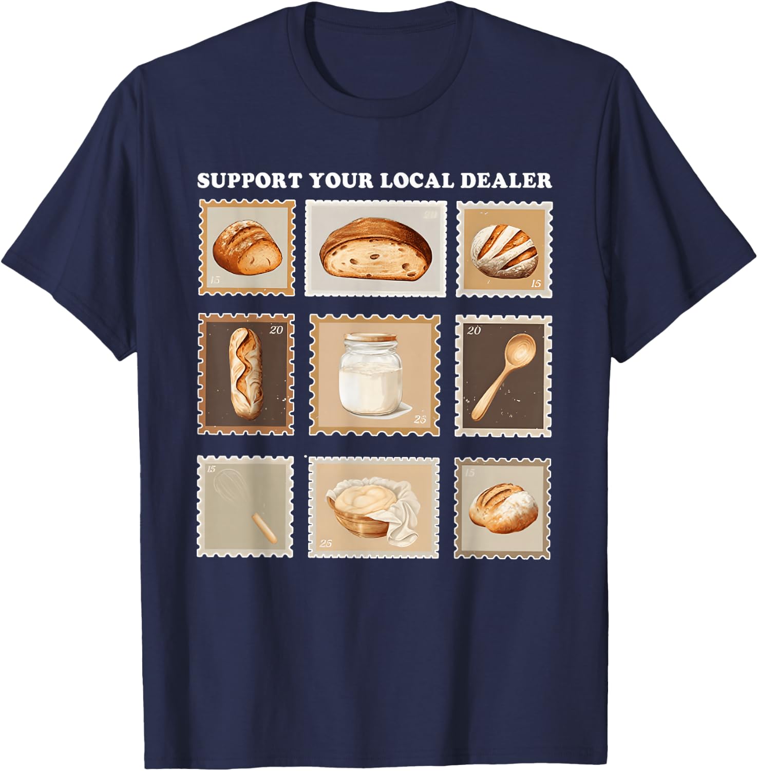 Baker Quote T-Shirt - T-Shirt | Navy