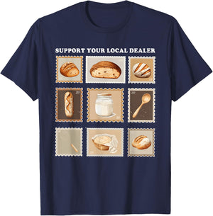 Baker Quote T-Shirt - T-Shirt | Navy