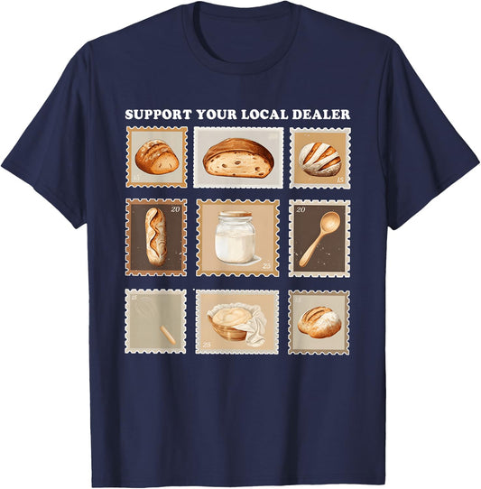 Baker Quote T-Shirt - T-Shirt | Navy