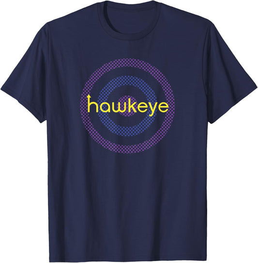 Marvel Hawkeye Purple Target T-Shirt - T-Shirt | Navy