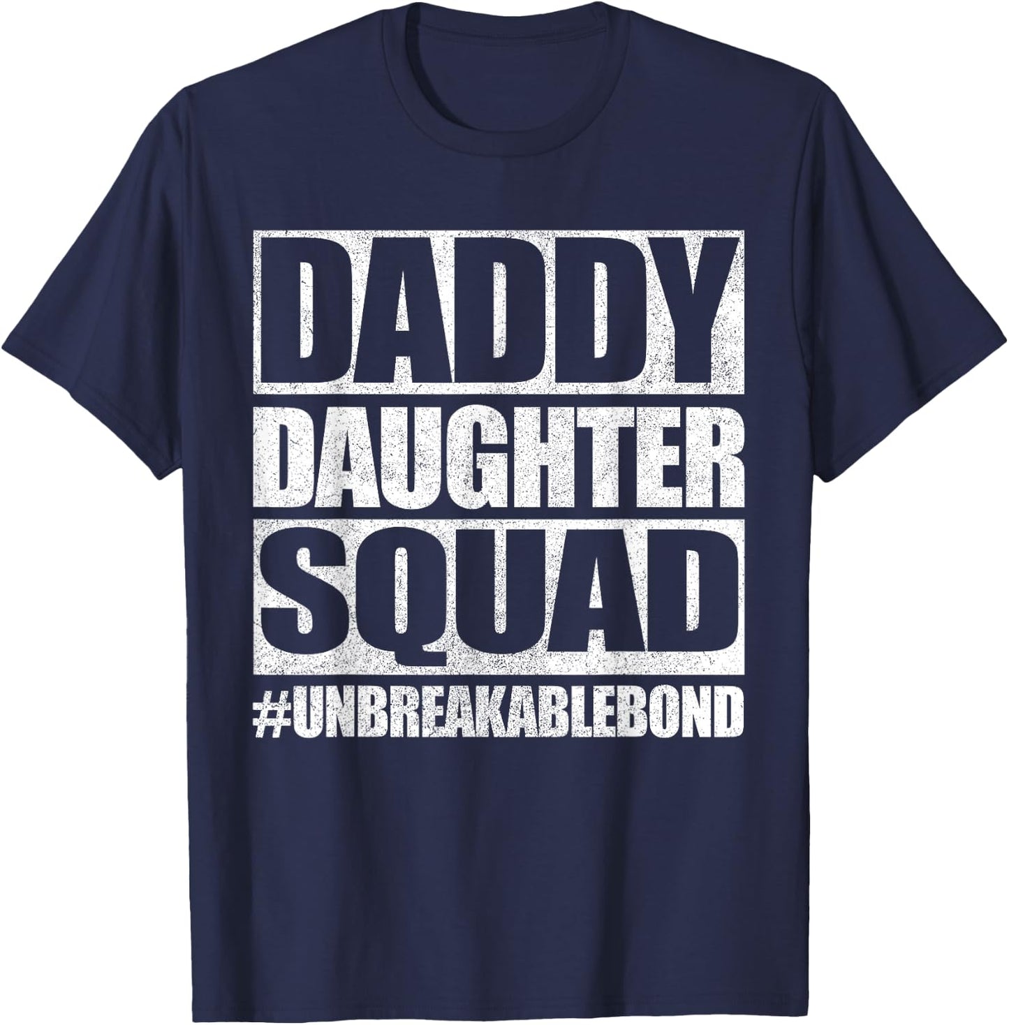 Daddy and Daughter Father Daughter Squad Matching T-Shirt - T-Shirt | Navy