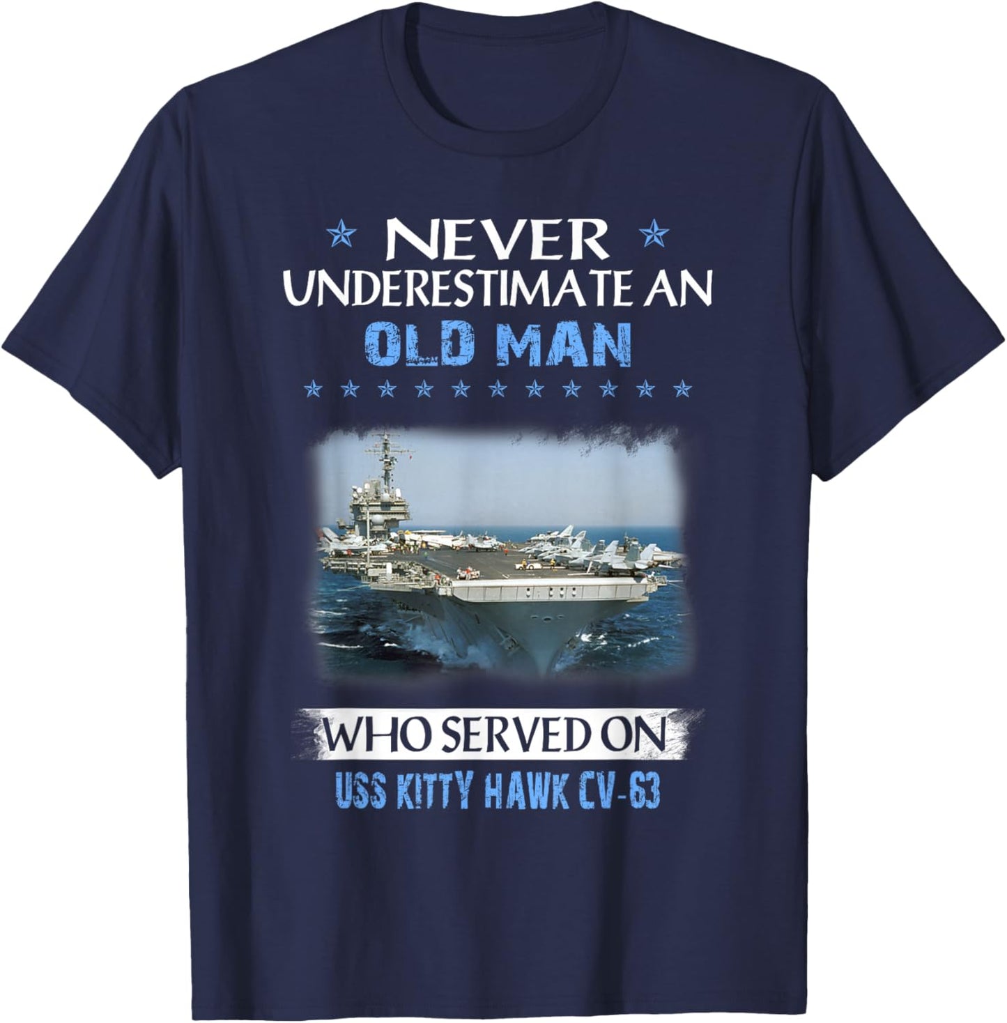 USS Kitty Hawk CV-63 Veterans Day Christmas T-Shirt - T-Shirt | Navy