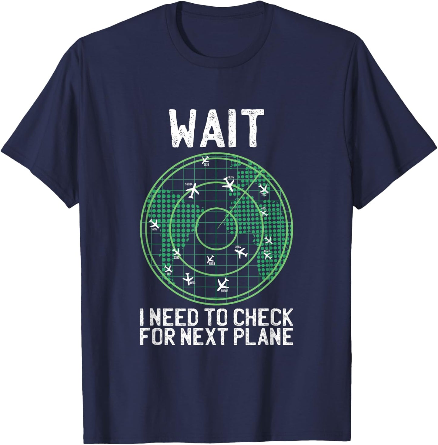 Tarpaulin spotter aeroplane pilot aviation avgeek T-Shirt - T-Shirt | Navy