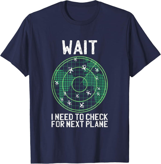 Tarpaulin spotter aeroplane pilot aviation avgeek T-Shirt - T-Shirt | Navy