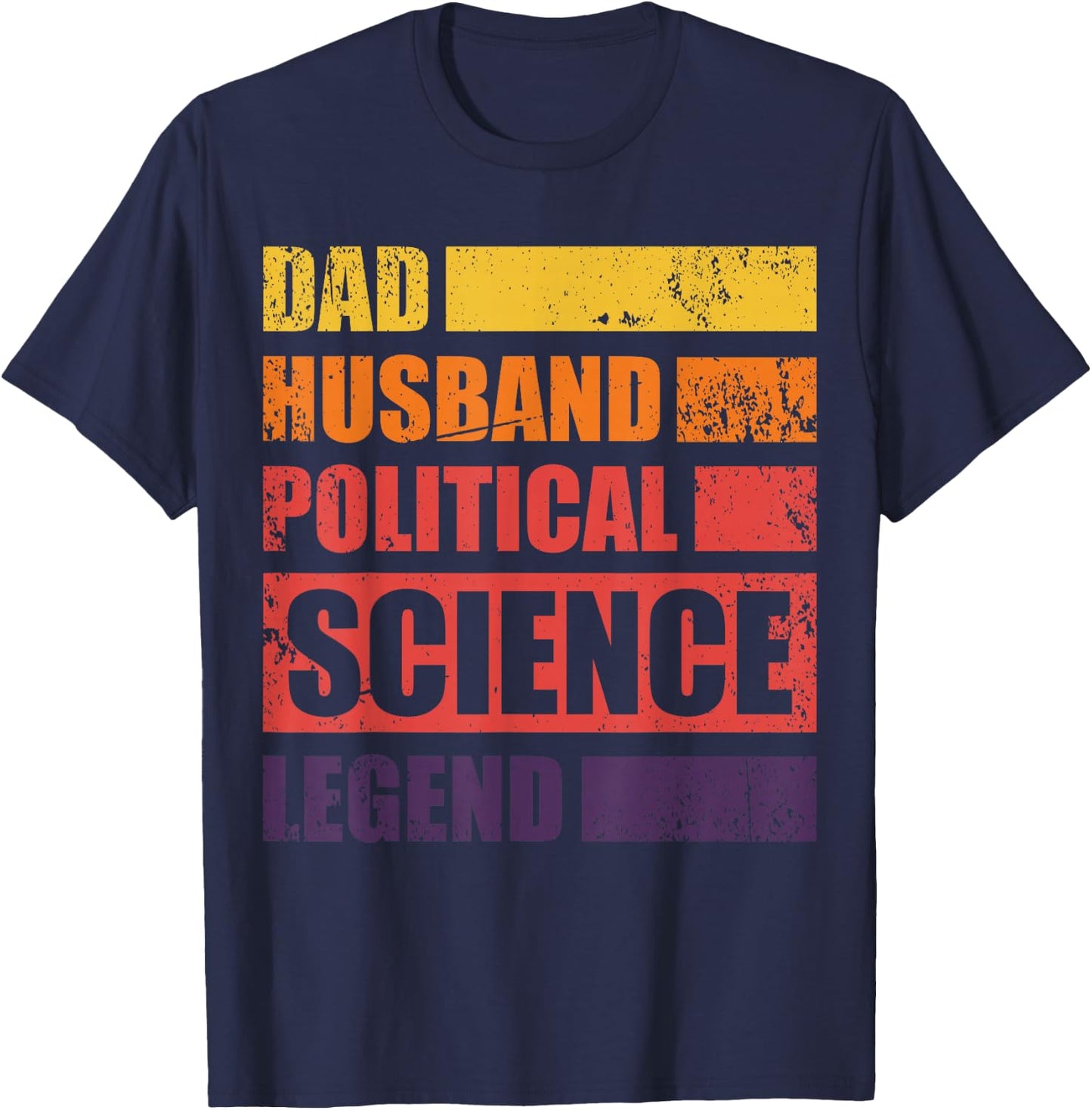 Funny Political Scientist Political Science Pol Sci Shirt T-Shirt - T-Shirt | Navy