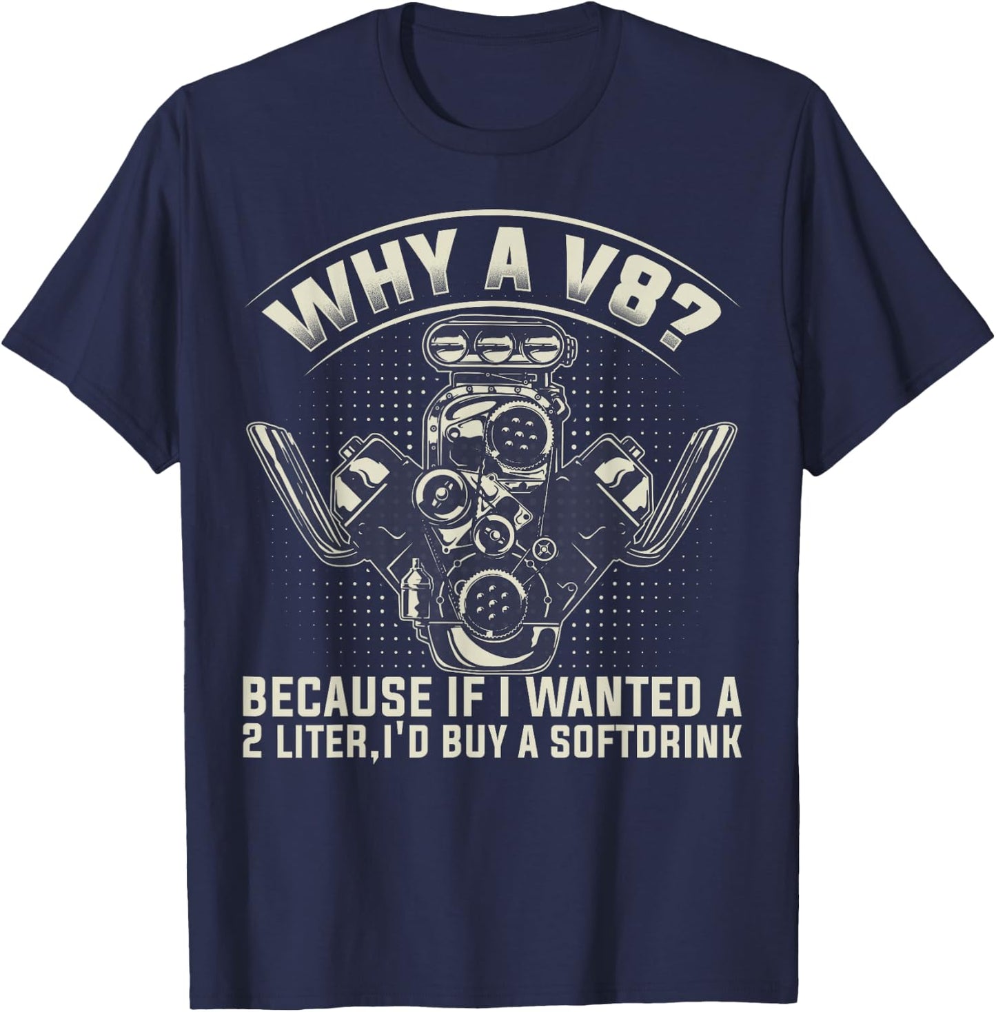 Mechanic Car Guy Car Tuning Muscle Car T-Shirt - T-Shirt | Navy