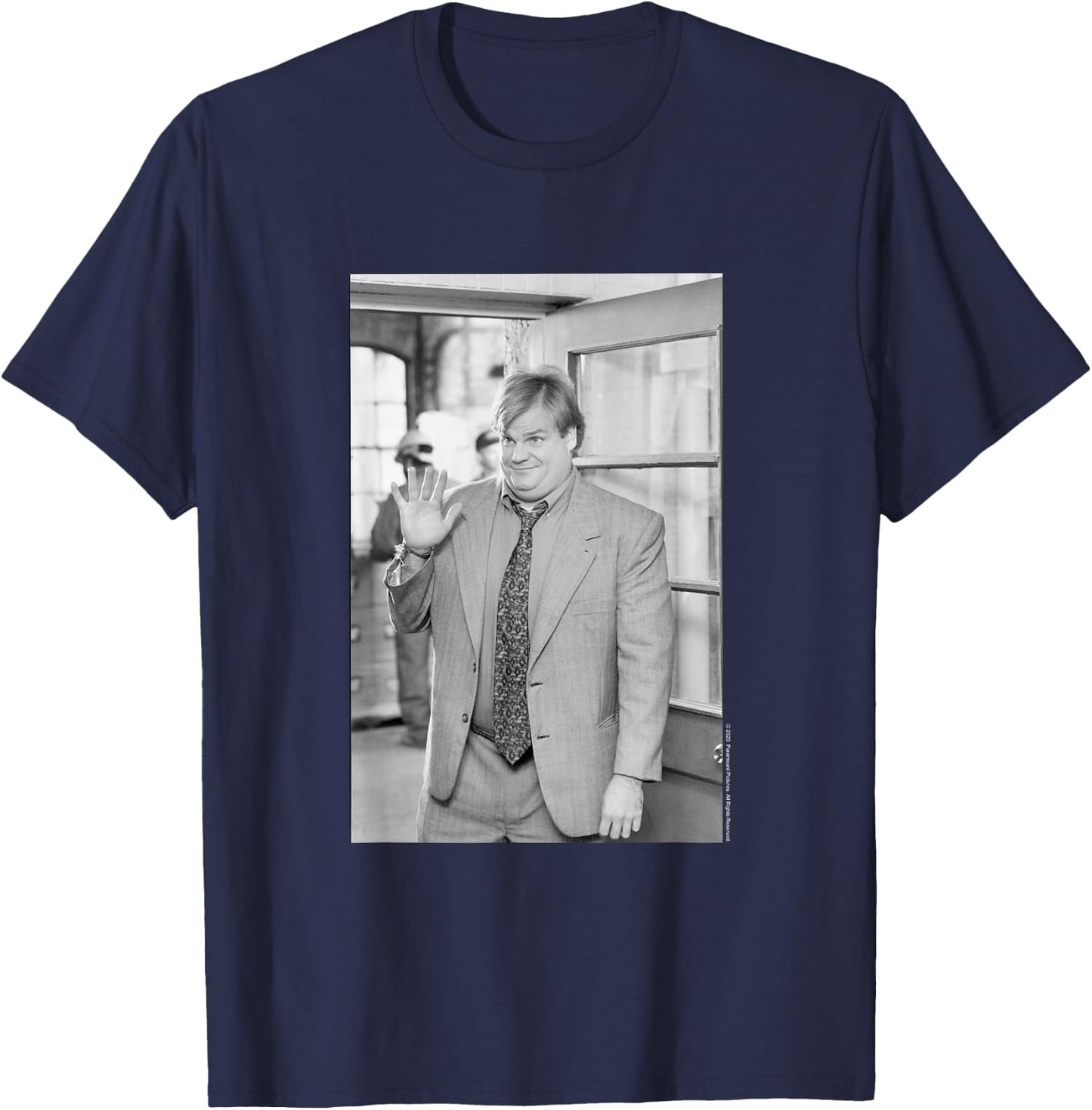 Tommy Boy Wave BW T-Shirt - T-Shirt | Navy