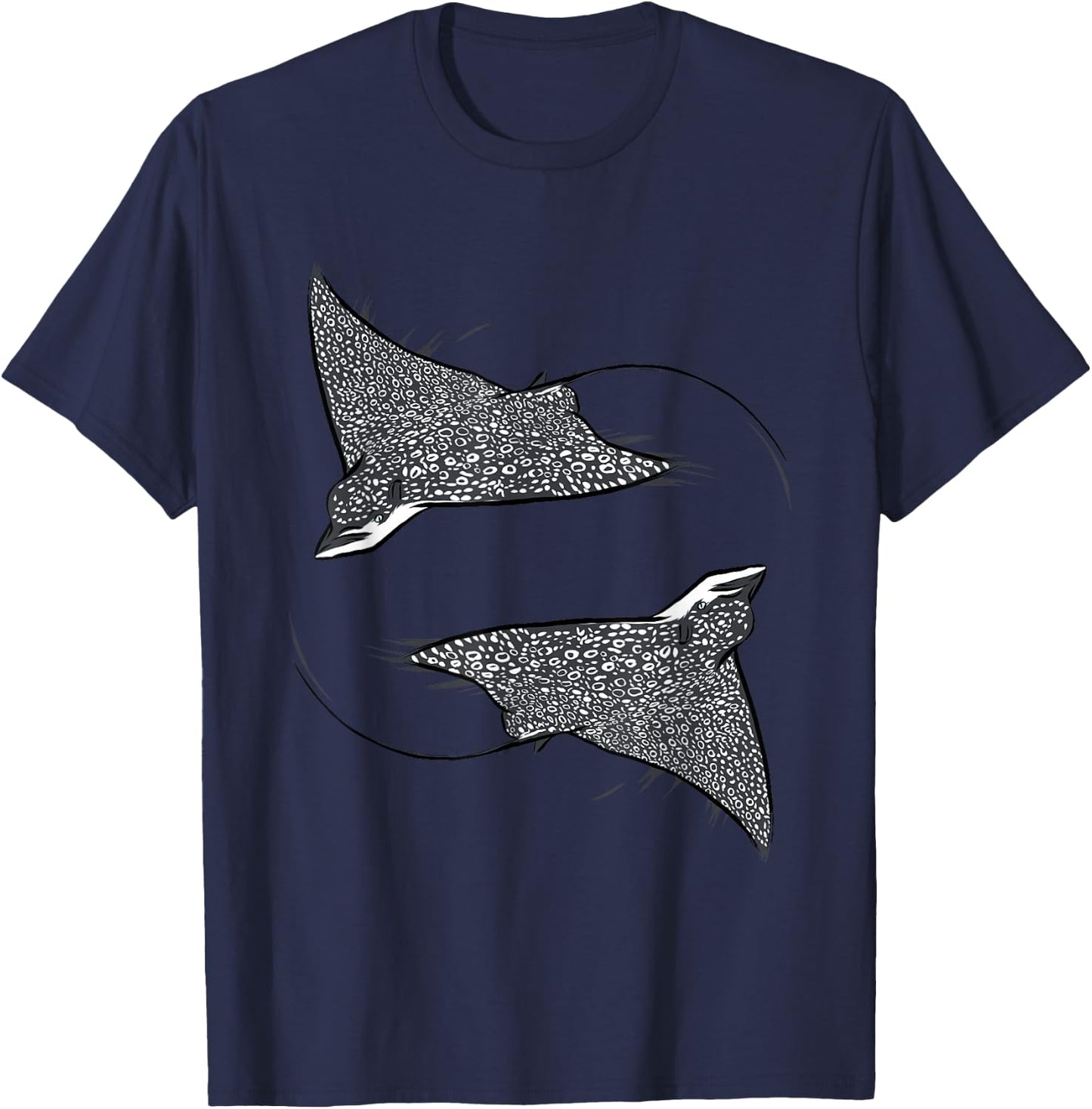 Speckled Eagle Ray T-Shirt - T-Shirt | Navy