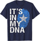 It's In My DNA Somalian Patriot Proud African Somalia Flag T-Shirt - T-Shirt | Navy