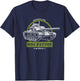 M60 Patton Main Battle Tank T-Shirt - T-Shirt | Navy