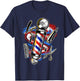 Barber Barbershop Hairstylist Hair Style Haircut T-Shirt - T-Shirt | Navy