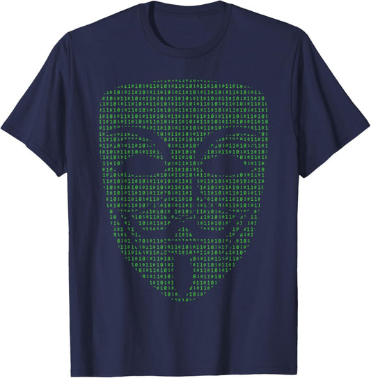 Anonymous Hacker Stuff Game Master DDOS Project Zorgo T-Shirt - T-Shirt | Navy