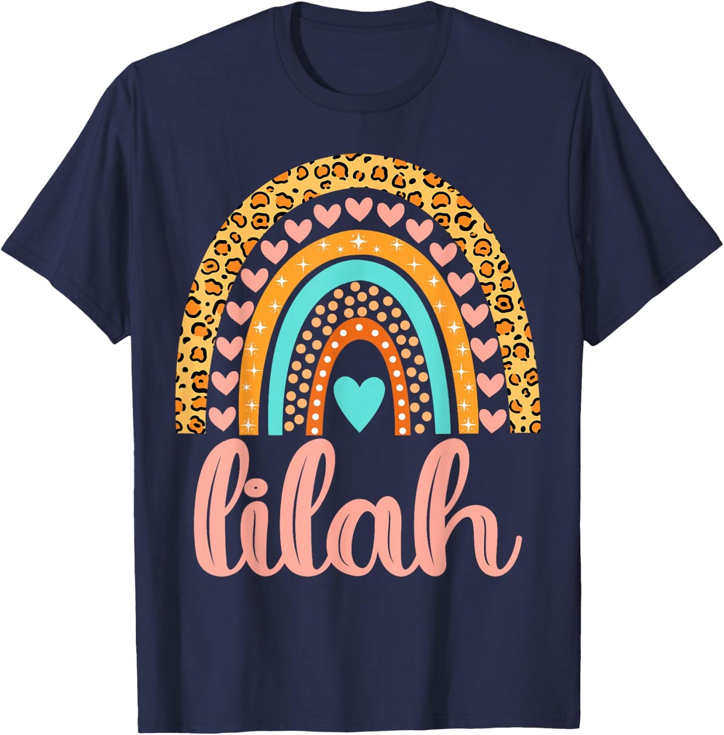 Lilah Lilah Name Birthday Shirt Gift T-Shirt - T-Shirt | Navy