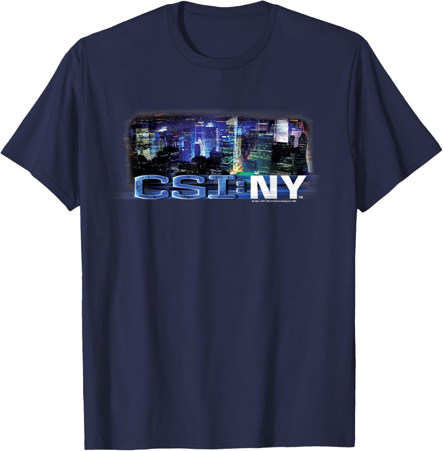 CSI: NY Never Rests T-Shirt - T-Shirt | Navy