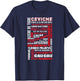 Peruvian Food Peru Foodie Chef Gastronomy Gift T-Shirt - T-Shirt | Navy