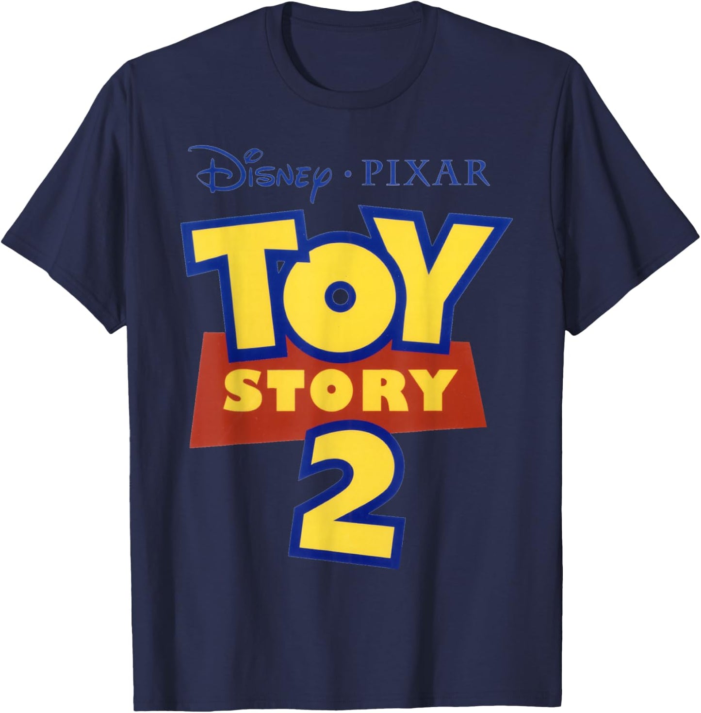 Disney Pixar Toy Story 2 Original Logo T-Shirt - T-Shirt | Navy