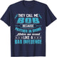 They Call Me BOB Because Partner In Crime T-Shirt - T-Shirt | Navy