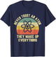 Never Trust an Atom Science Shirt Funny Love Science Teacher T-Shirt - T-Shirt | Navy