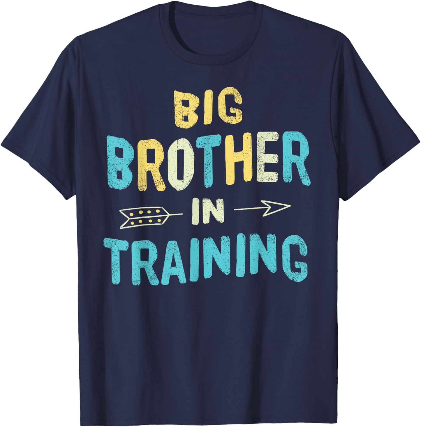 New Big Brother Gifts, Big Brother in Training Shirt T-Shirt - T-Shirt | Navy