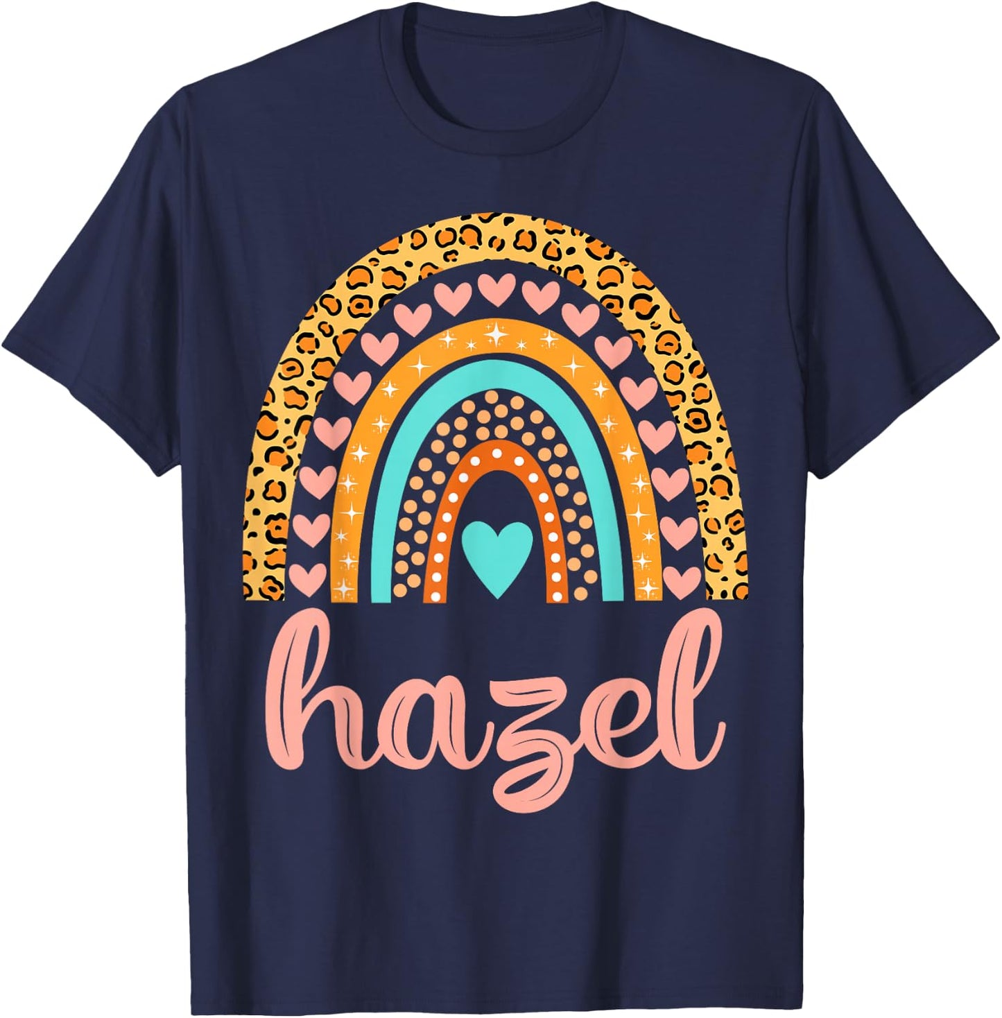 Hazel Hazel Name Birthday Shirt Gift T-Shirt - T-Shirt | Navy