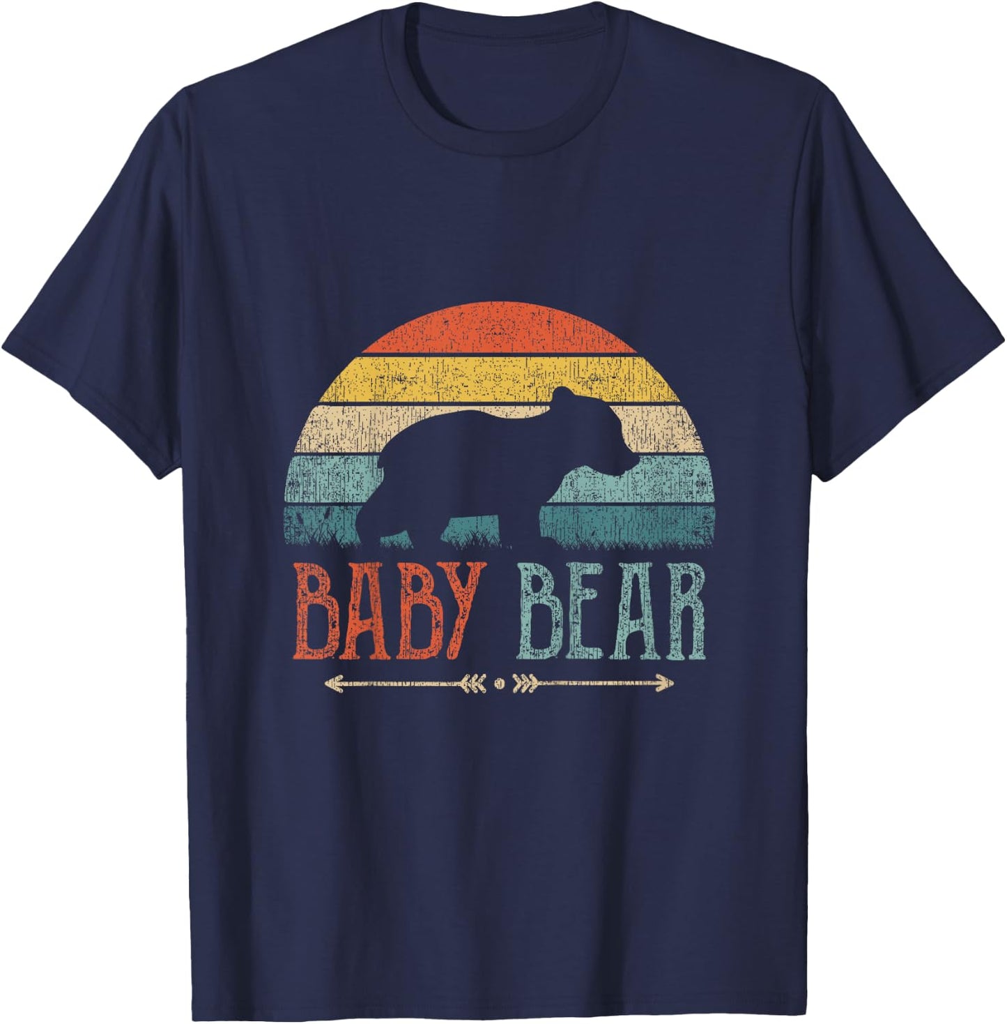 Baby Bear Cute Infant Outfit Small Child Toddler T-Shirt - T-Shirt | Navy