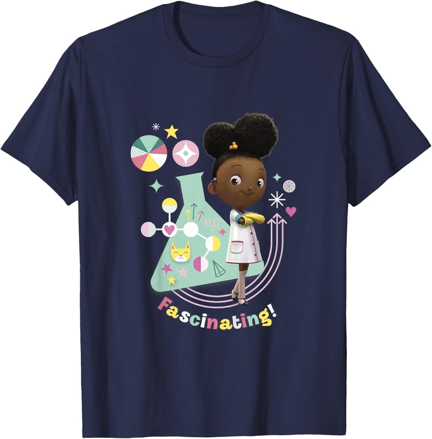Kids Ada Twist, Scientist Ada Science Is Fascinating! T-Shirt - T-Shirt | Navy