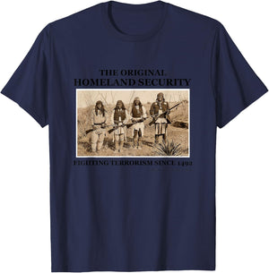 The Original Homeland Security Fight Terrorism T-Shirt - T-Shirt | Navy