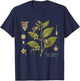 Deadly Nightshade Atropa Belladonna Vintage Botanical T-Shirt - T-Shirt | Navy