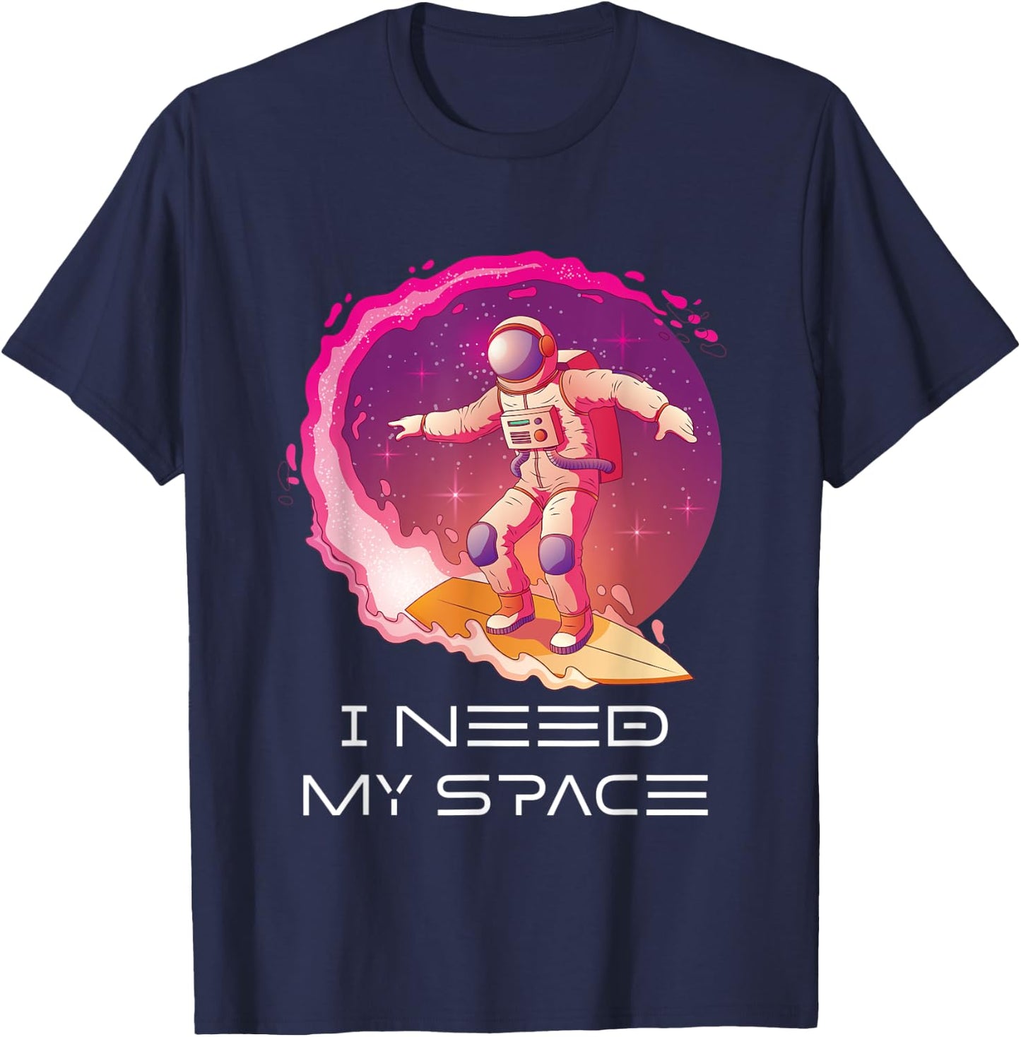 Milky Way Stars T-Shirt - T-Shirt | Navy