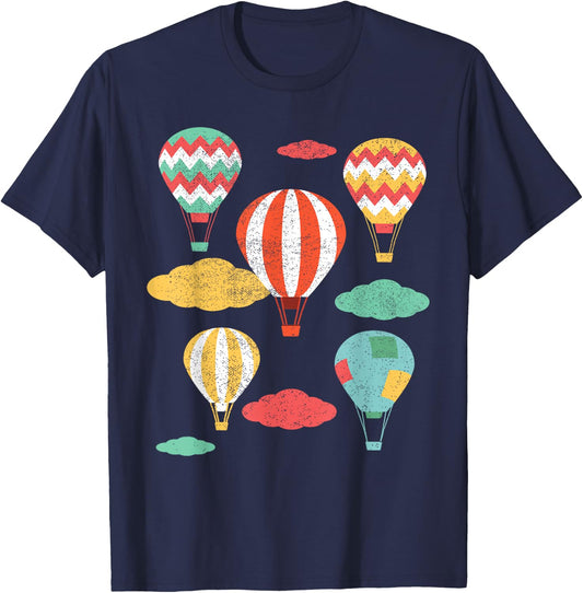 Balloonist Hot Air Balloon Ride Pilot T-Shirt - T-Shirt | Navy