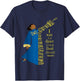 Dance Like David Danced Liturgical Praise Faith Worship T-Shirt - T-Shirt | Navy