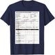 Funny Scary Halloween Costume Job Application Trick or Treat T-Shirt - T-Shirt | Navy