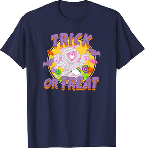 Care Bears Halloween Cheer Bear Trick Or Treat Mummy Costume T-Shirt - T-Shirt | Navy