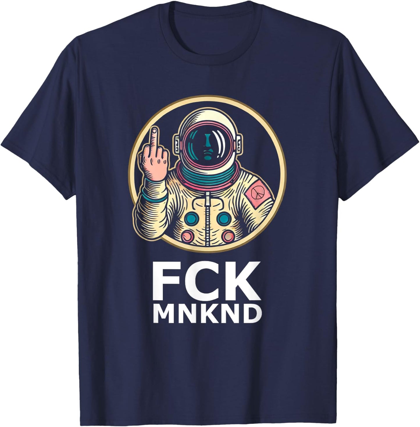 Humanity People Homo Sapiens T-Shirt - T-Shirt | Navy