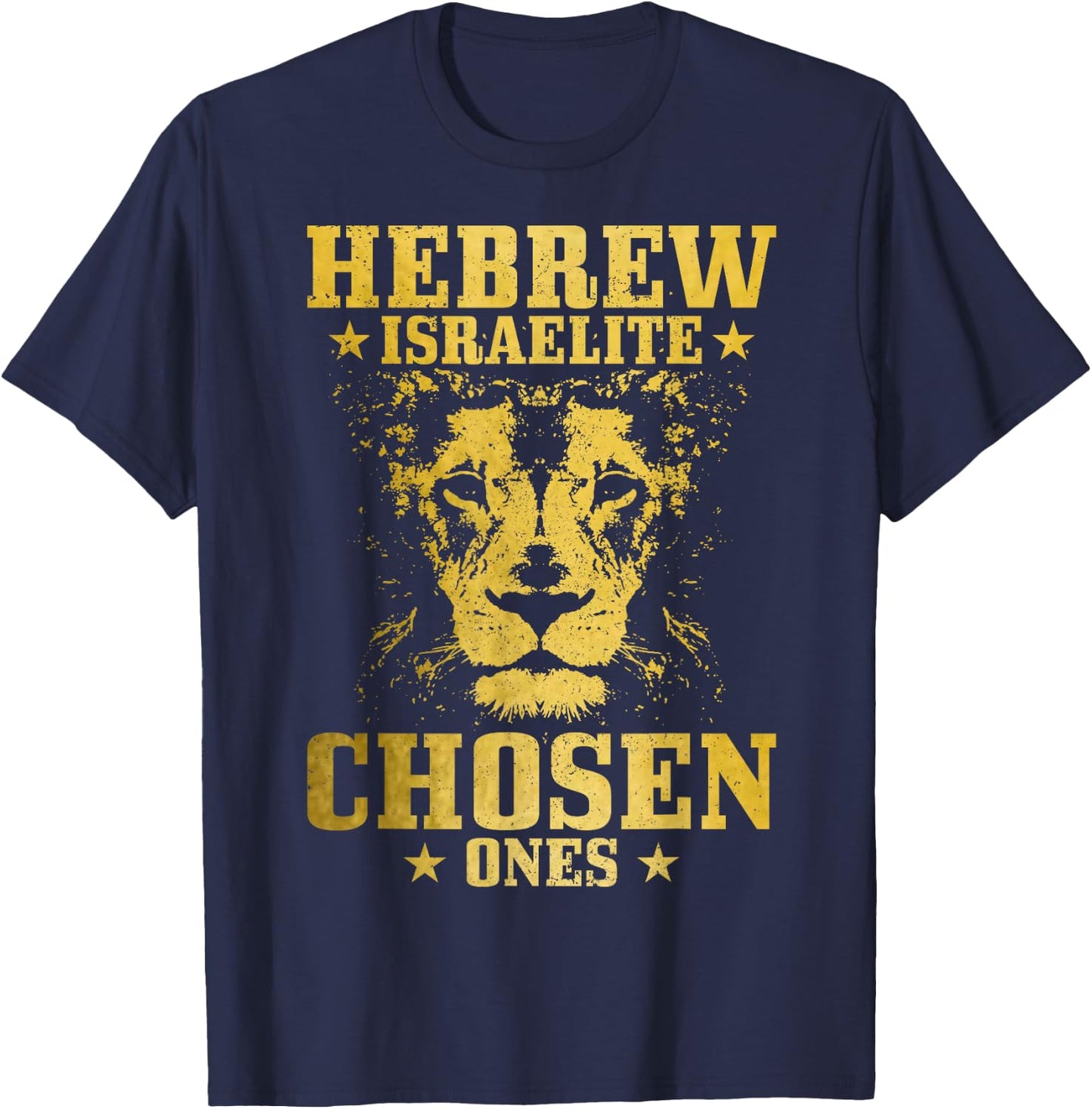 Israelite Hebrew Lion of Judah T-Shirt - T-Shirt | Navy