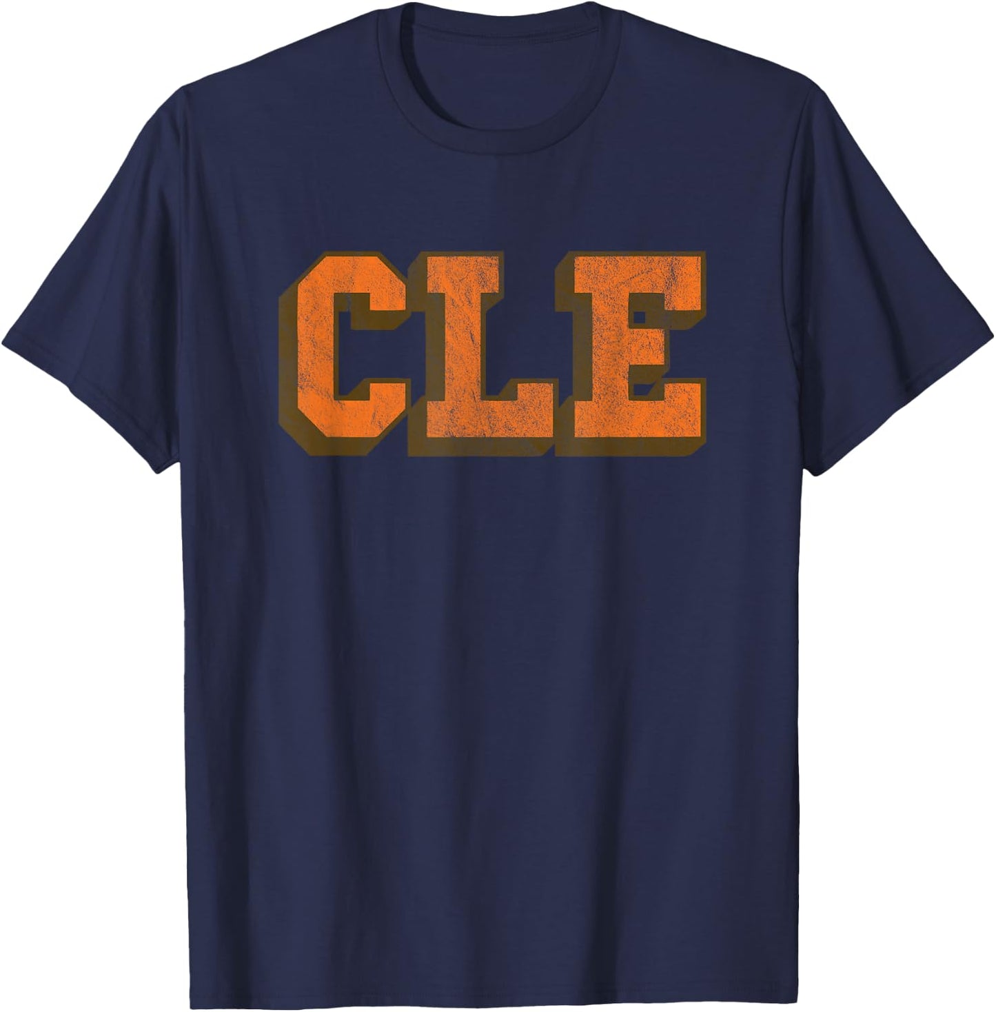 Cleveland CLE T-Shirt - T-Shirt | Navy