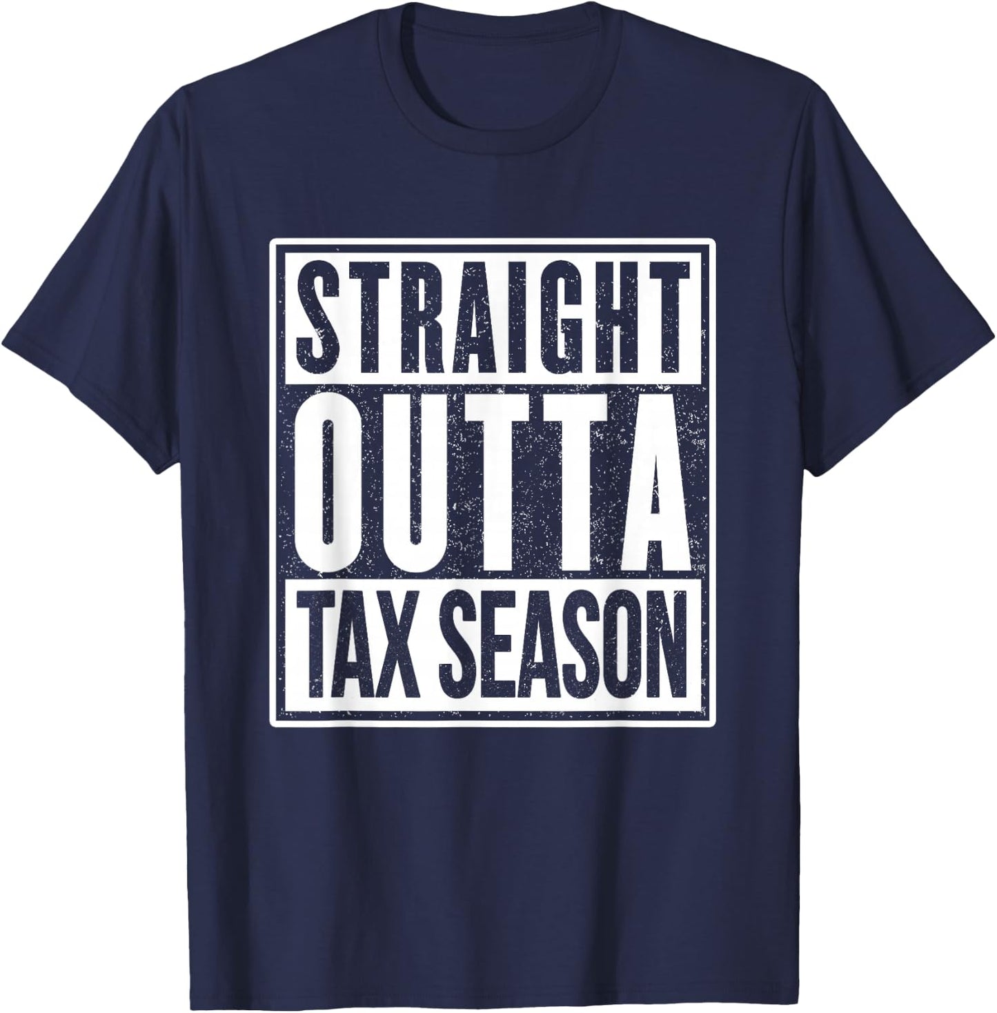 Tax Season CPA Certified Public Accounting & Accountant T-Shirt - T-Shirt | Navy