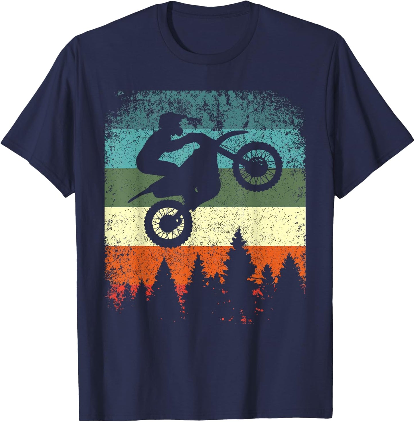 Motorcycle rider motocross motorcycle rider sport motorcycle T-Shirt - T-Shirt | Navy