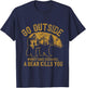 Outdoor Activity Nature Lovers Mountains Camping T-Shirt - T-Shirt | Navy