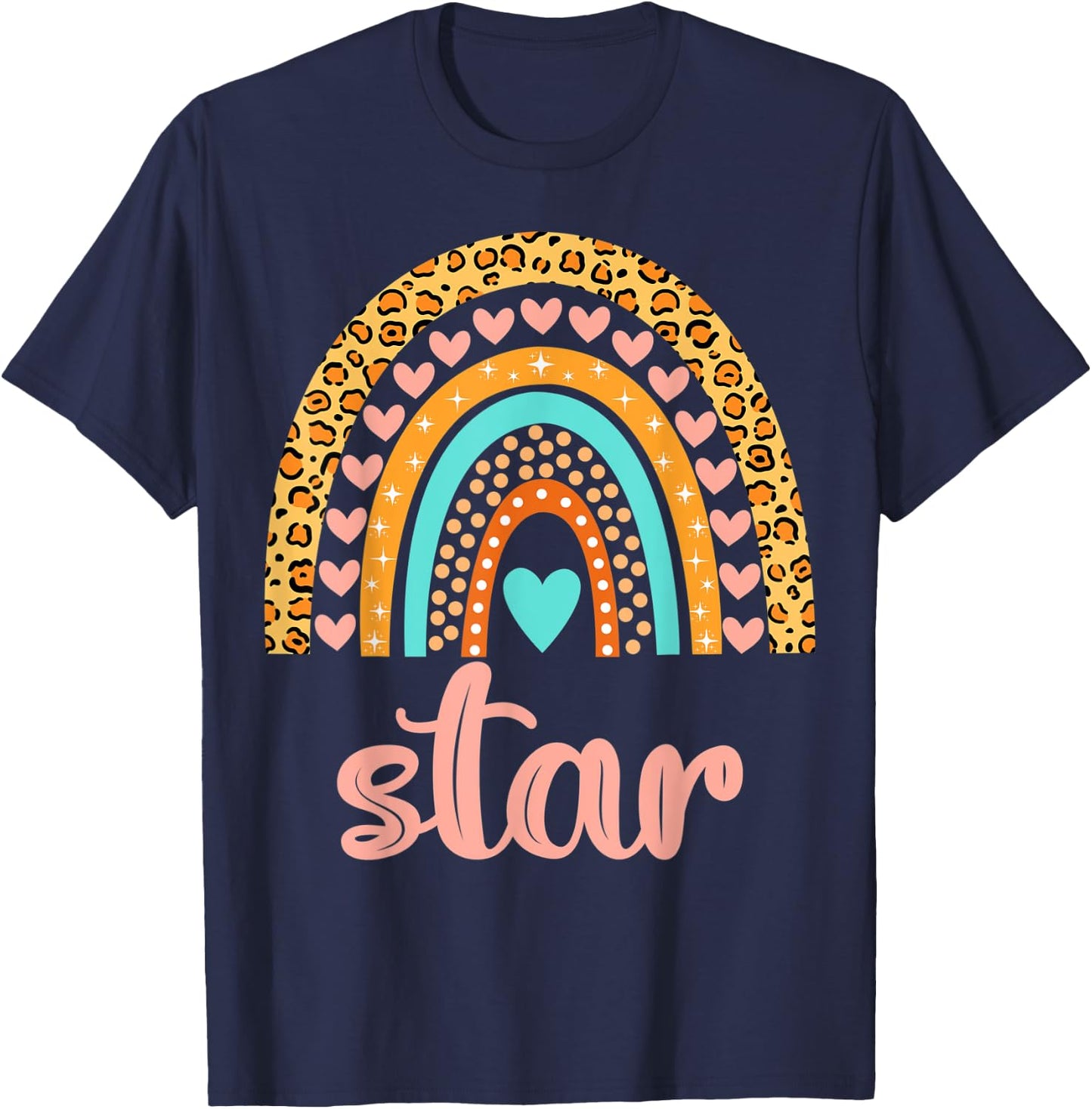 Star Star Name Birthday Shirt Gift T-Shirt - T-Shirt | Navy