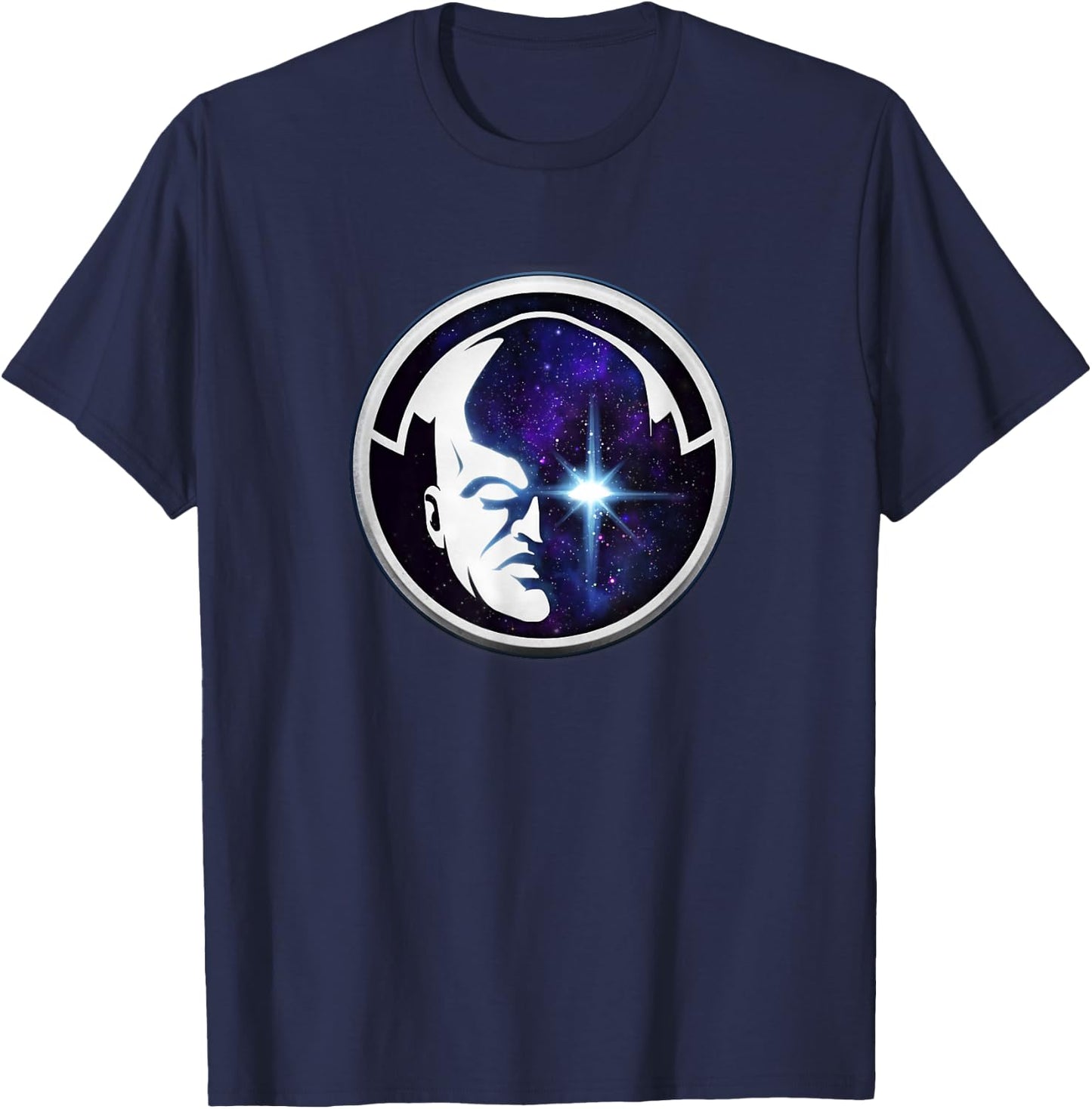 Marvel What If Watcher Starry Eyed T-Shirt - T-Shirt | Navy