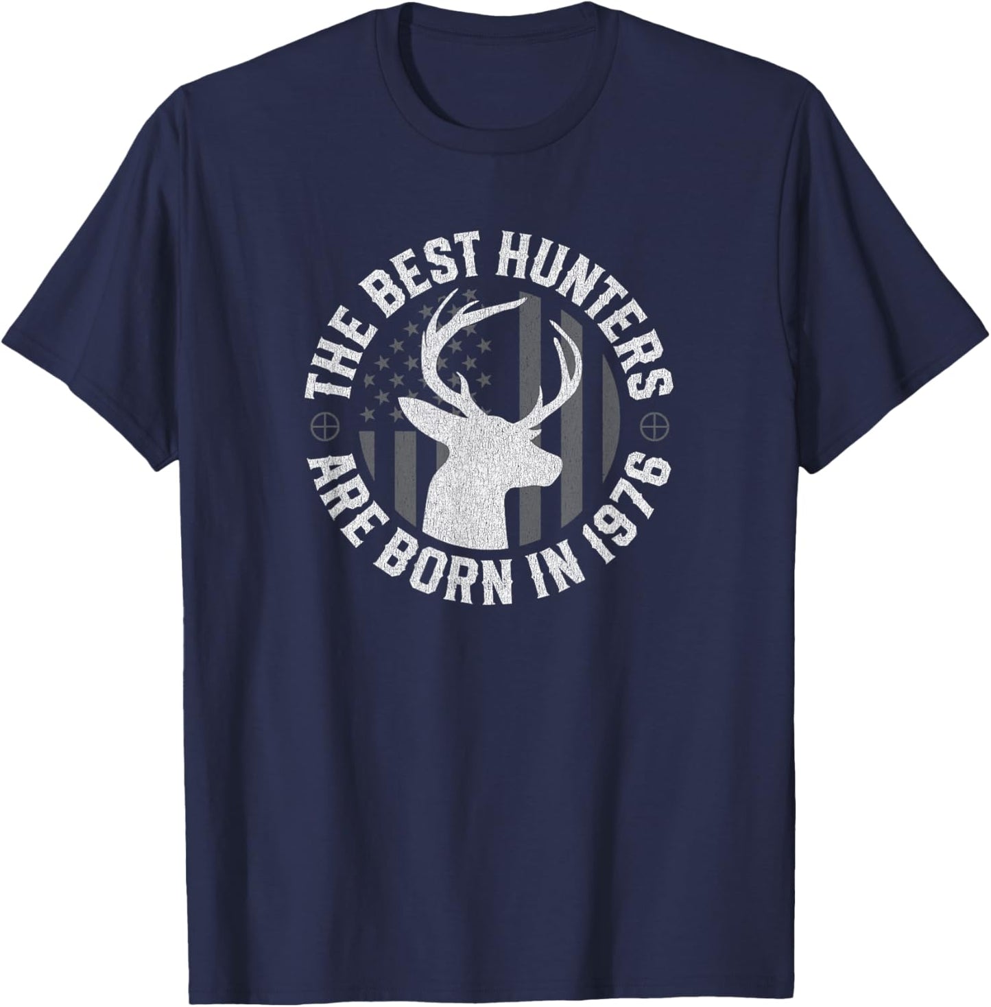 50 Year Old Deer Hunter Hunting 1976 50th Birthday T-Shirt - T-Shirt | Navy