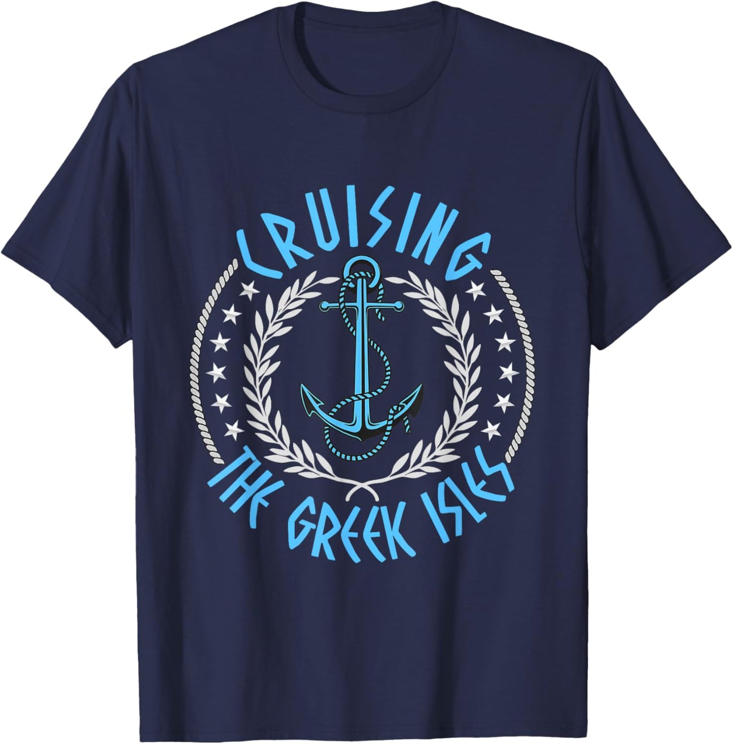 Cruising the Greek Isles Men, Women, Kids and Cruise Lovers T-Shirt - T-Shirt | Navy