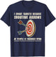 Archery Archer - Funny Bowman Bow Archer Small T-Shirt - T-Shirt | Navy
