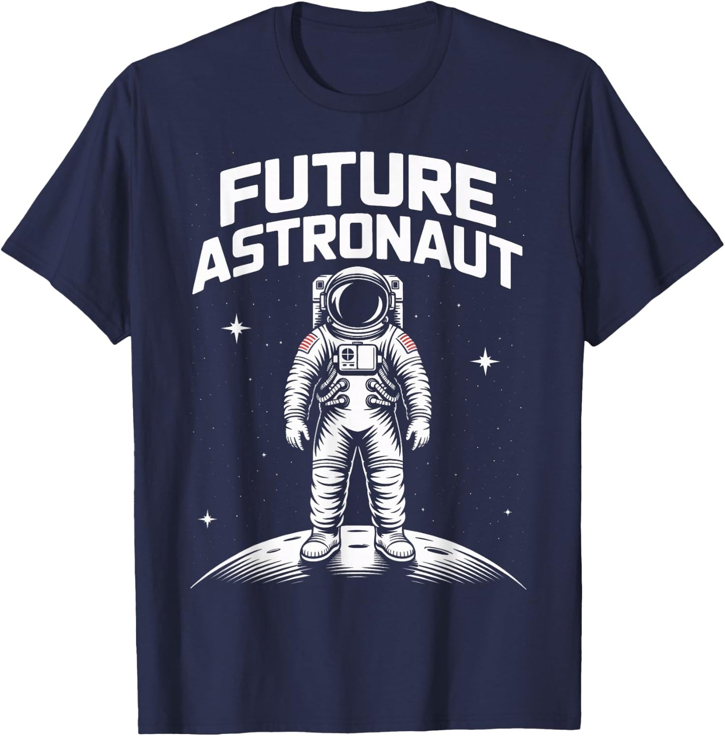 Kids Space Explorer Future Astronaut Spacewalk T-Shirt - T-Shirt | Navy