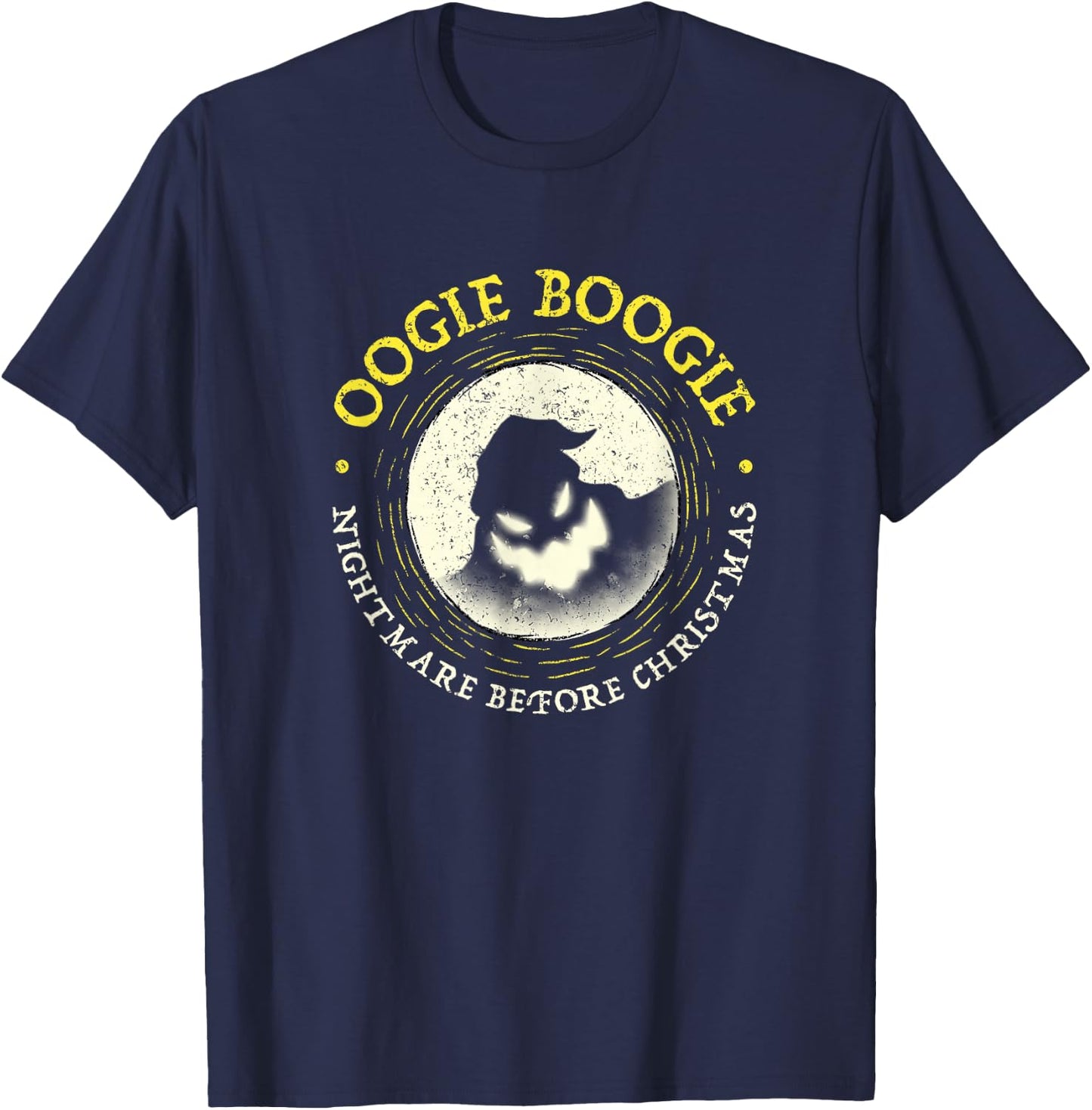 Disney - Nightmare Oogie Boogie Moon T-Shirt - T-Shirt | Navy