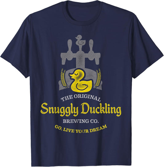 Snuggly Duckling Brewing Company T-Shirt - T-Shirt | Navy
