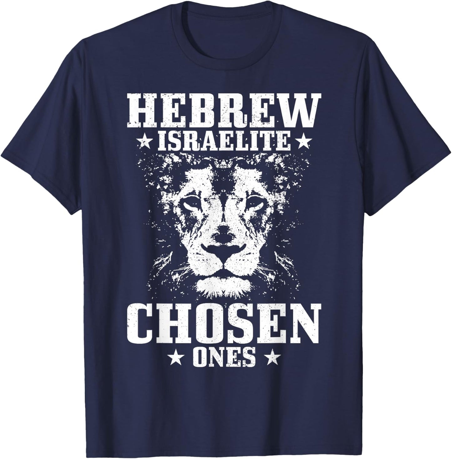 Israelite Hebrew Lion of Judah T-Shirt - T-Shirt | Navy